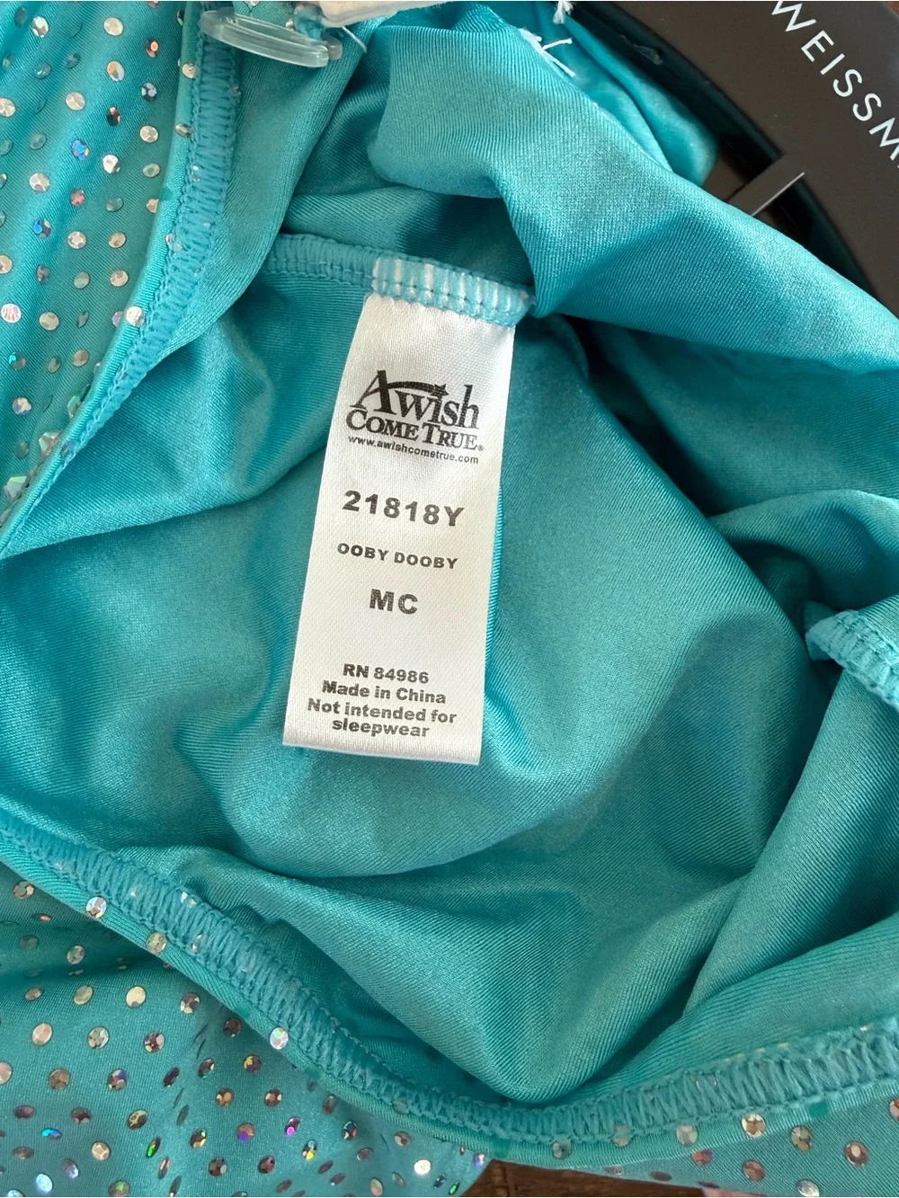 Wish Aqua & Pink Retro Diner Costume Dress